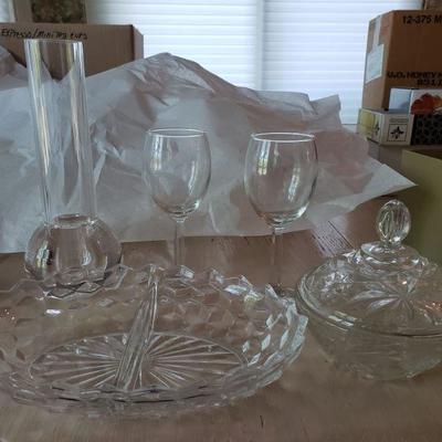Misc Glassware items