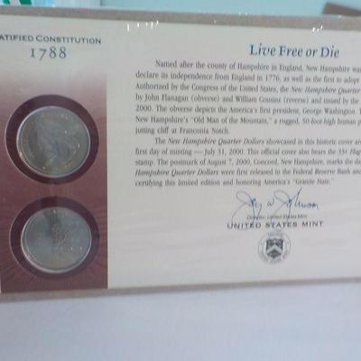 New Hampshire Uncirculated State Quarters