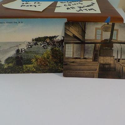 2- vintage 1930's post cards