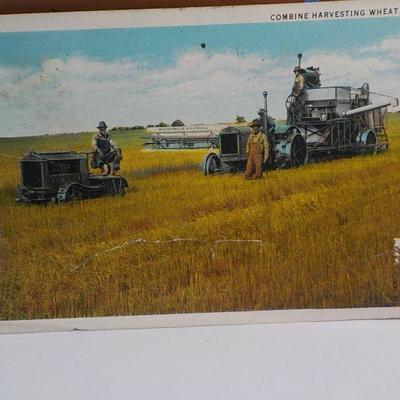 2- Vintage post cards w/ stamps.