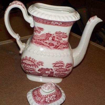 Copeland Spode Pitcher RED.