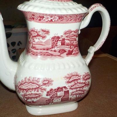 Copeland Spode Pitcher RED.