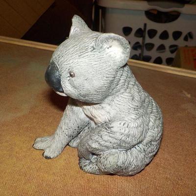The Original "Jetsons" spin toy and a hand painted Koala Bear;