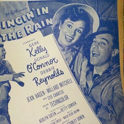 Original 1940's Voice Folio "Sing in the Rain".