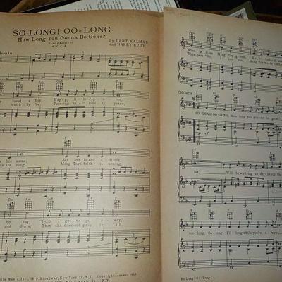 Original 1940's Broadway voice Folio "Three Little Words".