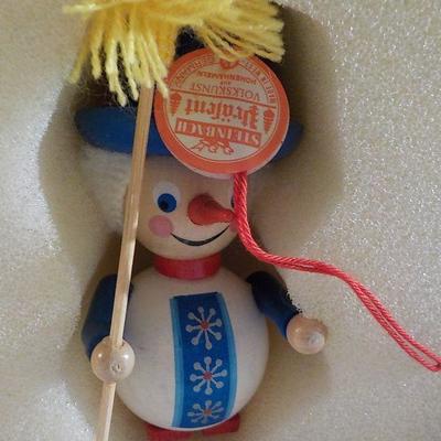Steinbach hand made ornaments made in Germany.