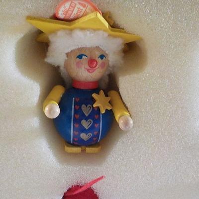 Steinbach hand made ornaments made in Germany.