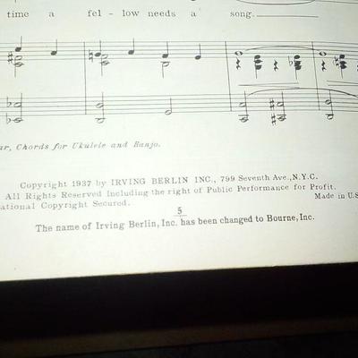 Original 1970's Broadway voice Folio " SNOW WHITE and the Dwarfs" 