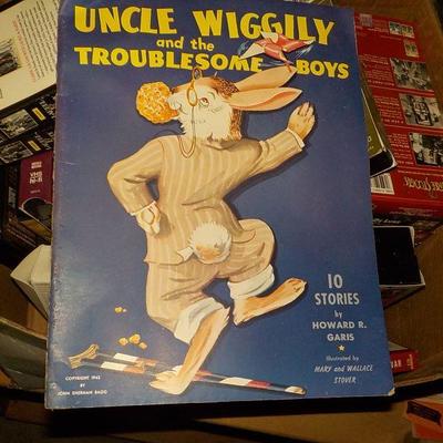 Original 1940's  Folio " Uncle Wiggily and the troublesome Boys. " by Walt Disney.