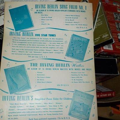 Original 1940's  Folio voice edition of " Easter Parade" by Irving Berlin.