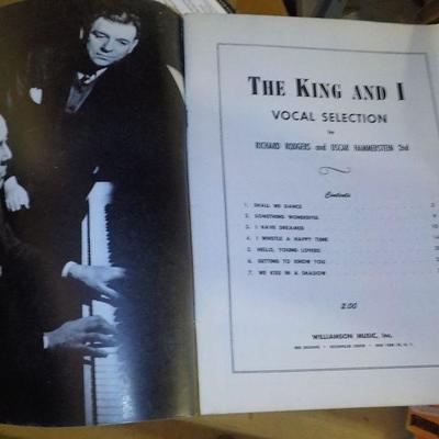 Original 1940's  Folio voice edition of " THE KING AND I" " by Rogers and Hammertein.