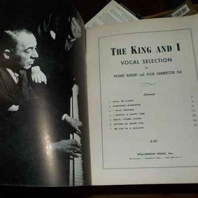 Original 1940's  Folio voice edition of " THE KING AND I" " by Rogers and Hammertein.