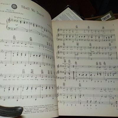 Original 1940's  Folio voice edition of " THE KING AND I" " by Rogers and Hammertein.