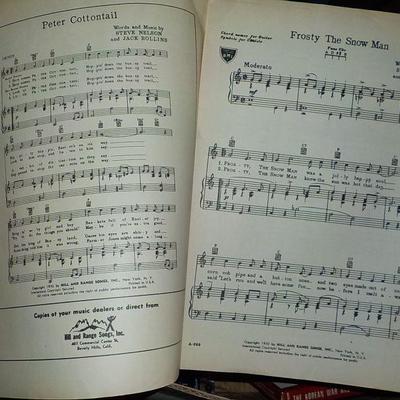 Original 1950's  Folio voice edition of " Frosty the Snow Man"