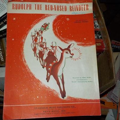 Original 1940's  Folio voice edition of "Rudolph the Red Nose reindeer"