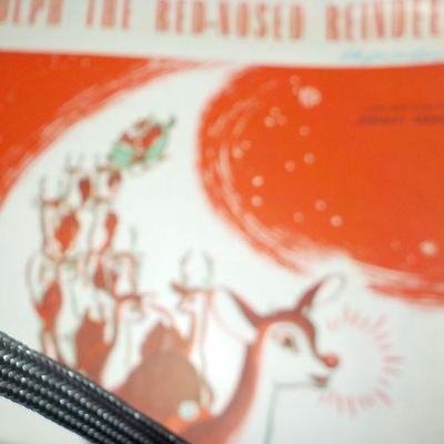 Original 1940's  Folio voice edition of "Rudolph the Red Nose reindeer"