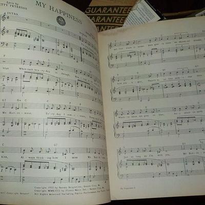 Original 1940's  Folio " My Happiness" by Sandra Steele