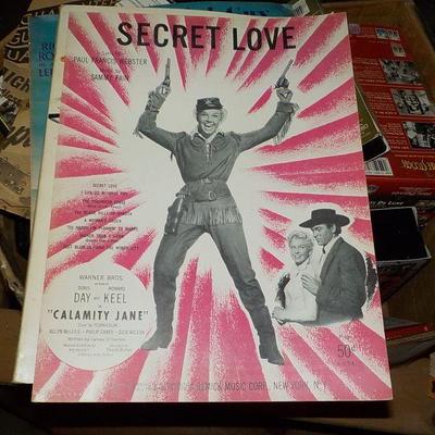 Original 1940's  Folio " Secret Love" by Calamity Jane.