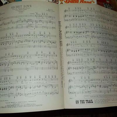 Original 1940's  Folio " Secret Love" by Calamity Jane.