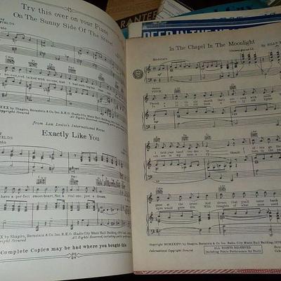 Original 1940's  Folio " In the Chapel in the Moonlight" by Kitty Kallen.