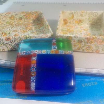 Murano paper weight.