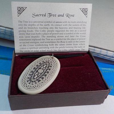 Celtic Art necklace .