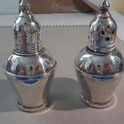 Sterling Salt and Pepper.