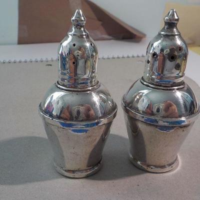 Sterling Salt and Pepper.