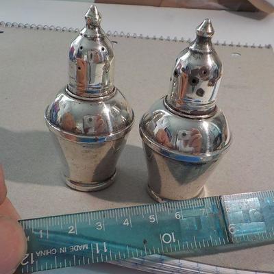 Sterling Salt and Pepper.
