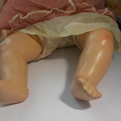 1940's Madame Alexander Bisque doll with sleep eyes.