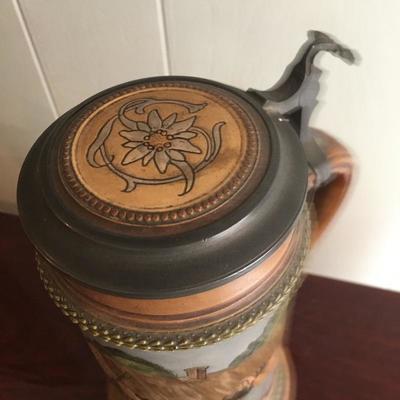 Collection of Authentic German Beer Steins Lot