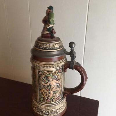 Collection of Authentic German Beer Steins Lot