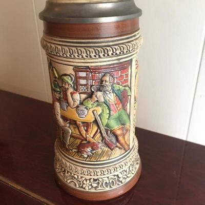 Collection of Authentic German Beer Steins Lot