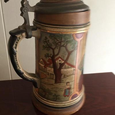 Collection of Authentic German Beer Steins Lot
