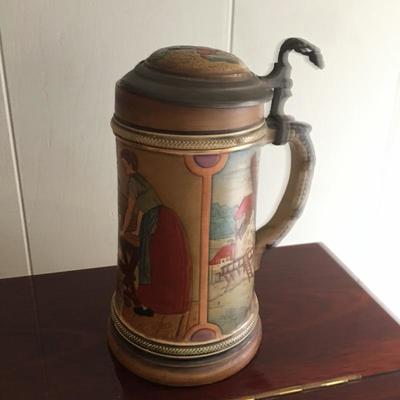 Collection of Authentic German Beer Steins Lot