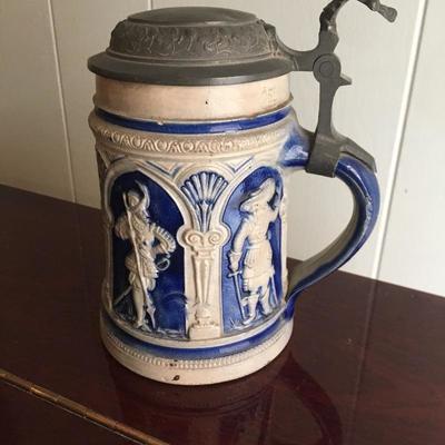 Collection of Authentic German Beer Steins Lot