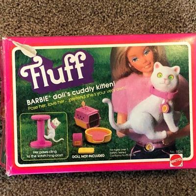 Vintage Barbie Cat â€œFluffâ€