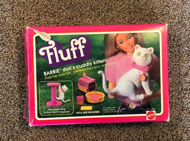 Vintage Barbie Cat “Fluff” | EstateSales.org