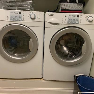 Amana Front Loading Washer and Dryer Lot