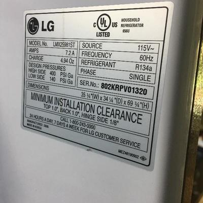 Amazing LG loaded Refrigerator! 
