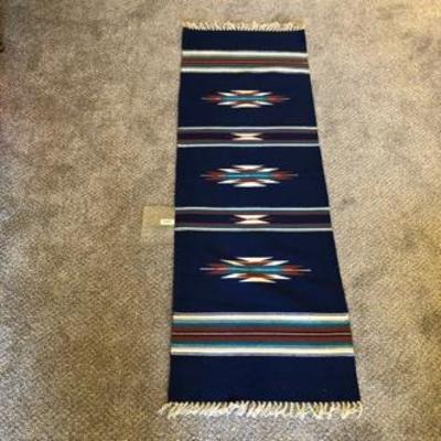 Native American?  Southwest Rug  Runner Vintage