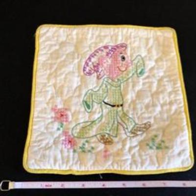 Lot of Two Vintage Disney Pillow Cases