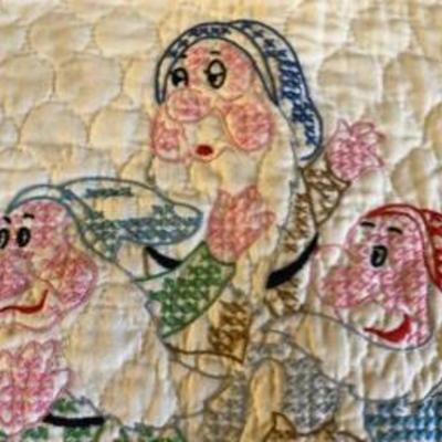 Lot of Two Vintage Disney Pillow Cases