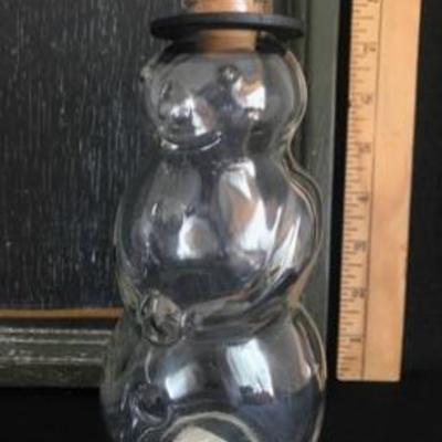 Kitchen Menu Board & Glass Bear Jar
