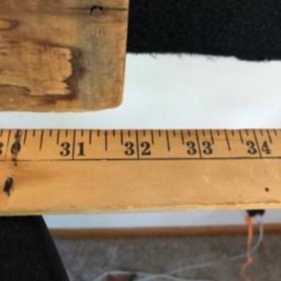 Antique Letterpress Wooden Type-Set Tray
