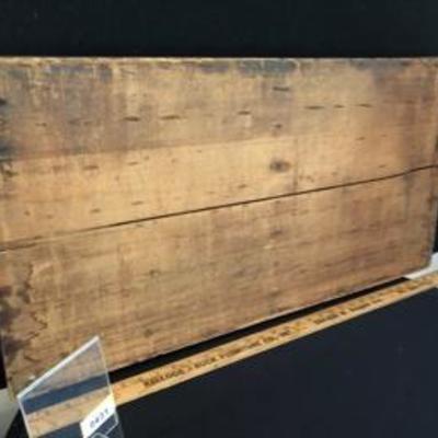 Antique Letterpress Wooden Type-Set Tray