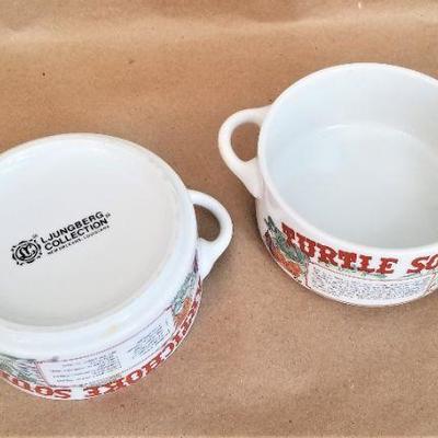 Lot #3  Pair of Gumbo Bowls - Ljungberg Collections - Retired