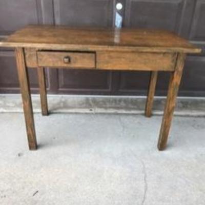 Antique Mission Oak Library Table Student Desk