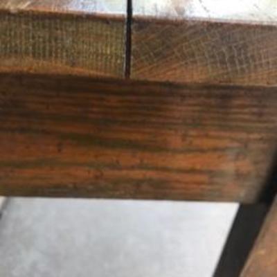 Antique Mission Oak Library Table Student Desk