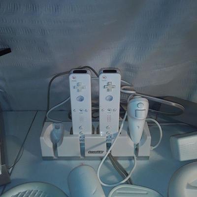 WII console accessories and games